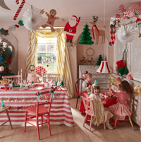Meri Meri - Christmas Characters Garland - Yeni Yıl Karakterler Asılan Süs Gizden Gelenler