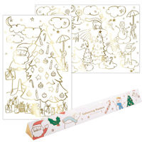 Meri Meri - Christmas Colouring Posters - Yeni Yıl Boyama Posterleri (2'li) Gizden Gelenler