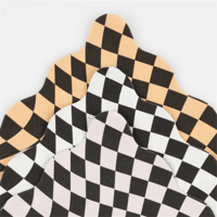 Meri Meri - Halloween Checker Large Napkins - Cadılar Bayramı Damalı Peçeteler (L) (16'lı) Gizden Gelenler