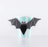 Meri Meri - Halloween Honeycomb Cups - Cadılar Bayramı Bardaklar (8'li) Gizden Gelenler