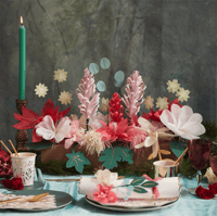 Meri Meri - Hazel Gardiner Floral Centrepiece - Çiçek Masa Süsü Gizden Gelenler