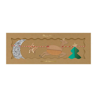 Meri Meri - Honeycomb Festive Icon Garland - Yeni Yıl Semboller Asılan Süs Gizden Gelenler