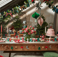 Meri Meri - Honeycomb Reindeer Family - Rengeyiği Ailesi Dekorlar (3'lü) Gizden Gelenler