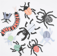 Meri Meri - Making Magic Large Bug Confetti - Sihirli Büyük Böcek Konfetiler Gizden Gelenler