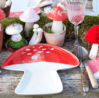 Meri Meri - Mushroom Candles - Mantar Mumlar (3'lü) Gizden Gelenler