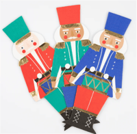 Meri Meri - Nutcracker Napkins - Nutcracker Peçeteler (16'lı) Gizden Gelenler