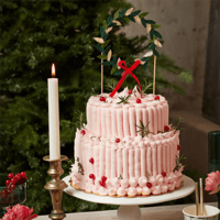 Meri Meri - Paper Wreath Cake Topper - Kağıt Çelenkli Pasta Süsü Gizden Gelenler