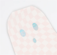 Meri Meri - Pink Checker Ghost Napkins - Pembe Kareli Hayalet Peçeteler (16'lı) Gizden Gelenler