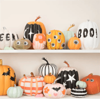 Meri Meri - Pumpkin Decorating Kit - Balkabağı Dekor Kiti Gizden Gelenler