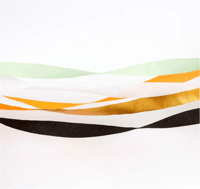 Meri Meri - Vintage Halloween Crepe Paper Streamers - Halloween Kağıt Süsler Gizden Gelenler