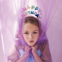 Parıltılı Happy Birthday Taç Gizden Gelenler