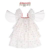 Sequin Tulle Angel Dress Up 3-4 Years Gizden Gelenler