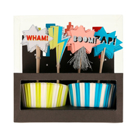 Superhero Cupcake Kit (24'lü) Gizden Gelenler