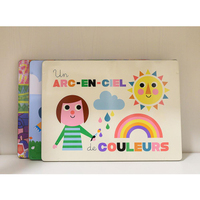 Vilac - Rainbow Large Painting Set - Büyük Boy Gökkuşağı Sulu Boya Seti 24'lü Gizden Gelenler