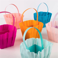 Meri Meri - Bright Baskets - Parlak Sepetler - 6lı Hediye Çantaları