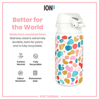 ION8ION8 - Çocuk Su Termosu - Boya Lekesi - 320 ml - SızdırmazI8TS320PWSPLODG