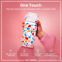 ION8ION8 - Çocuk Su Termosu - Boya Lekesi - 320 ml - SızdırmazI8TS320PWSPLODG
