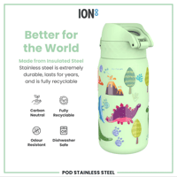 ION8ION8 - Çocuk Su Termosu - Dinozor - 320 ml - SızdırmazI8TS320PGDINO