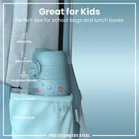 ION8ION8 - Çocuk Su Termosu - Köpekbalıkları - 320 ml - SızdırmazI8TS320PABSHARK