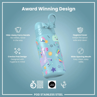 ION8ION8 - Çocuk Su Termosu - Mavi Unicorn - 320 ml - SızdırmazI8TS320PBUNI