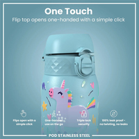 ION8ION8 - Çocuk Su Termosu - Mavi Unicorn - 320 ml - SızdırmazI8TS320PBUNI