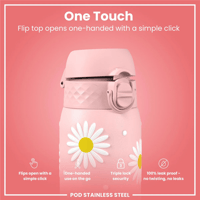 ION8ION8 - Çocuk Su Termosu - Papatya - 320 ml - SızdırmazI8TS320PPDAISY
