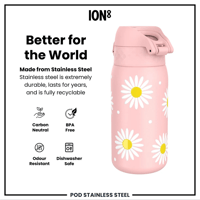 ION8ION8 - Çocuk Su Termosu - Papatya - 320 ml - SızdırmazI8TS320PPDAISY