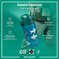 ION8ION8 - Çocuk Suluk - Köpekbalığı - 350 ml - Sızdırmaz - BPA İçermeyenI8RF350PBSHARK