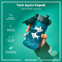 ION8ION8 - Çocuk Suluk - Köpekbalığı - 350 ml - Sızdırmaz - BPA İçermeyenI8RF350PBSHARK