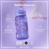 ION8ION8 - Çocuk Suluk - Mor Unicorn - 350 ml - Sızdırmaz - BPA İçermeyenI8RF350PVUNI