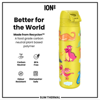 ION8ION8 - İnce Su Termosu - Ejderhalar - 500 ml - SızdırmazI8TS500PYDRAG