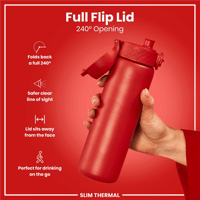 ION8ION8 - İnce Su Termosu - Kırmızı - 500 ml - SızdırmazI8TS500RED
