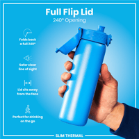 ION8ION8 - İnce Su Termosu - Mavi - 500 ml - SızdırmazI8TS500BLU