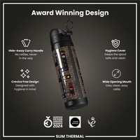 ION8ION8 - İnce Su Termosu - Oyuncu - 500 ml - SızdırmazI8TS500PKGAME