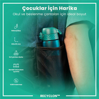 ION8ION8 - İnce Suluk - Deniz Mavisi - 500 ml - Sızdırmaz - BPA İçermeyenI8RF500AQU