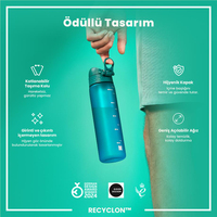 ION8ION8 - İnce Suluk - Deniz Mavisi - 500 ml - Sızdırmaz - BPA İçermeyenI8RF500AQU