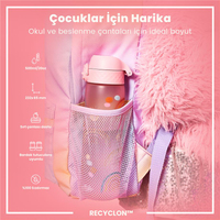 ION8ION8 - İnce Suluk - Gökkuşağı - 500 ml - Sızdırmaz - BPA İçermeyenI8RF500PPRAINB2