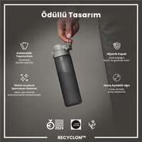 ION8ION8 - İnce Suluk - Gri - 500 ml - Sızdırmaz - BPA İçermeyenI8RF500GRY