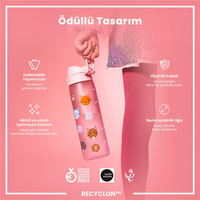 ION8ION8 - İnce Suluk - Kediler - 500 ml - Sızdırmaz - BPA İçermeyenI8RF500PRCATS