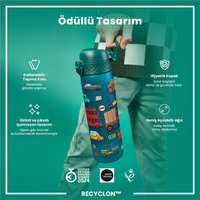 ION8ION8 - İnce Suluk - Koyu Mavi - 500 ml - Sızdırmaz - BPA İçermeyenI8RF500PAAUTO