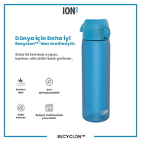 ION8ION8 - İnce Suluk - Mavi - 500 ml - Sızdırmaz - BPA İçermeyenI8RF500BLU