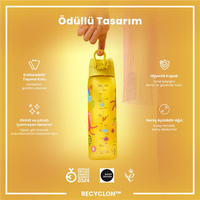 ION8ION8 - İnce Suluk - Sarı Unicorn - 500 ml - Sızdırmaz - BPA İçermeyenI8RF500PYUNIC