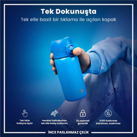 Ion8Ion8 - Paslanmaz Çelik Çocuk Suluk - Mavi - 400 ml - SızdırmazI8SS400BLU