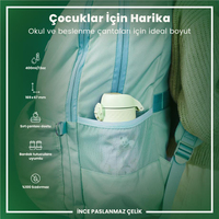 Ion8Ion8 - Paslanmaz Çelik Çocuk Suluk - Panda - 400 ml - SızdırmazI8SS400PGPANDA