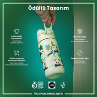 Ion8Ion8 - Paslanmaz Çelik Çocuk Suluk - Panda - 400 ml - SızdırmazI8SS400PGPANDA
