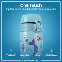 ION8ION8 - Paslanmaz Çelik İnce Suluk - Deniz Kızları - 600 ml - SızdırmazI8SS600PBMER