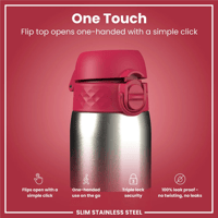 ION8ION8 - Paslanmaz Çelik İnce Suluk - Fuşya - 600 ml - SızdırmazI8SH600MAG