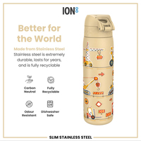 ION8ION8 - Paslanmaz Çelik İnce Suluk - İş Makineleri - 600 ml - SızdırmazI8SS600PYCONST