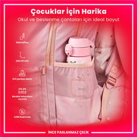 Ion8Ion8 - Paslanmaz Çelik İnce Suluk - Köpekler - 600 ml - SızdırmazI8SS600PPDOGS