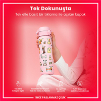 Ion8Ion8 - Paslanmaz Çelik İnce Suluk - Köpekler - 600 ml - SızdırmazI8SS600PPDOGS